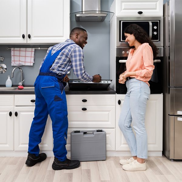 can you provide an estimate for cooktop repair before beginning any work in Laurel Hill VA